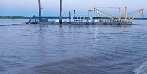 Mantenimiento de emergencia del río Paraná costará G. 64.003 millones