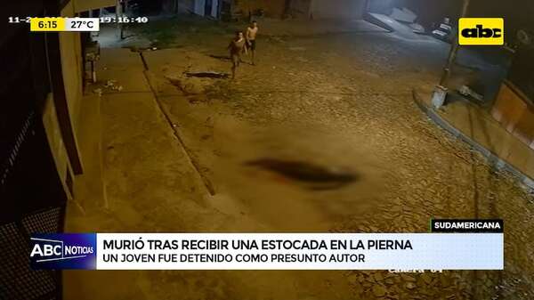 Lambaré: un hombre murió tras recibir una estocada en la pierna - ABC Noticias - ABC Color