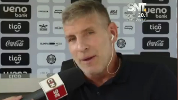 Martín Palermo ratifica su continuidad en Olimpia - SNT