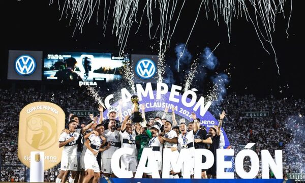 Olimpia celebró a lo grande su título numero 47
