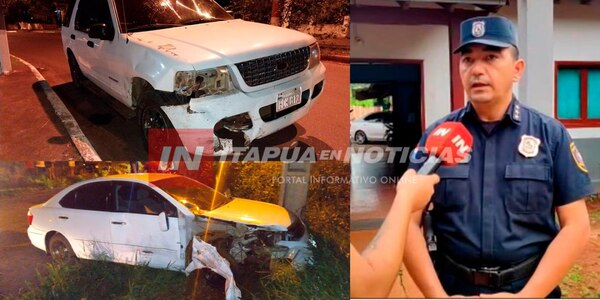 CONDUCTOR EN ESTADO DE EBRIEDAD CAUSA GRAVE ACCIDENTE Y HUYE. - Itapúa Noticias