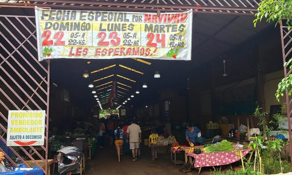 Feria hortiganjera anuncia horario especial durante fiestas de fin de año