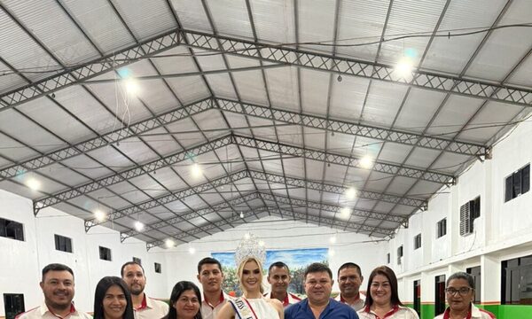 Capitán Bado: ¡Recibieron a Miss Paraguay con caravana!