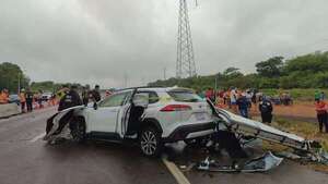Accidente fatal en Caacupé: Fiscalía investiga conducta penal de los conductores y el MOPC - Policiales - ABC Color