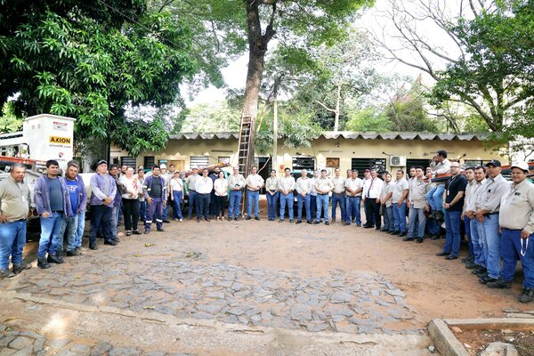 ANDE inicia operativo para reducir pérdidas eléctricas en Central - .::Agencia IP::.