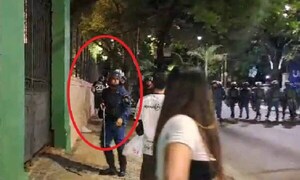 Policía que agredió a hincha de Olimpia tenía “problemas personales”, afirma su jefe – Prensa 5