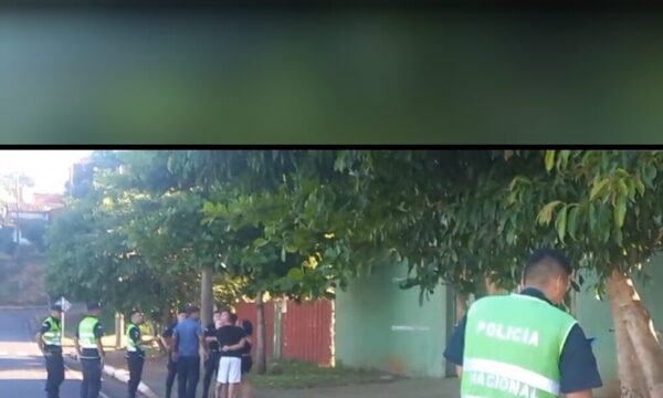 (VIDEO)Tatacho reventó a un agente PMT en Encarnación