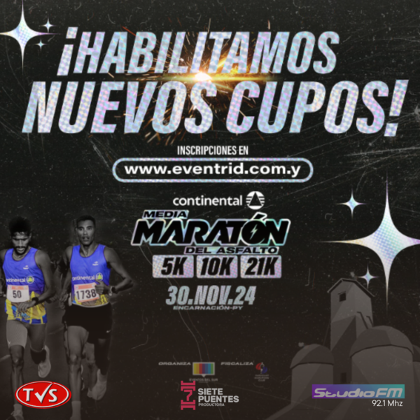 Encarnación se prepara para la 45ª Media Maratón del Asfalto - TVS