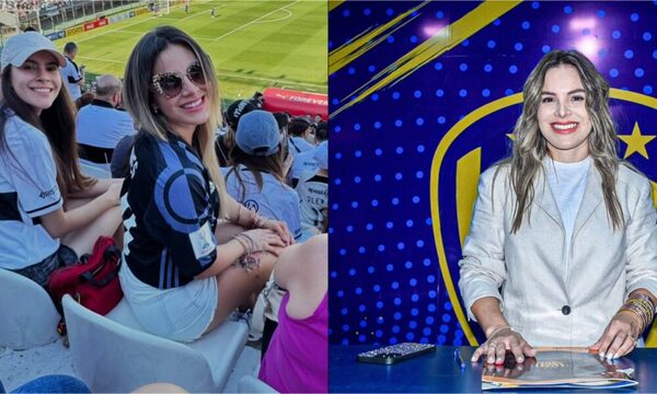 ¡Acusada doña del capitán luqueño alentando a Olimpia!