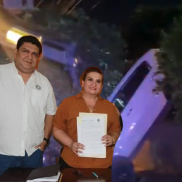 HIJO DE INTENDENTA DE MRA SUFRE ACCIDENTE POR CAMINO EN MAL ESTADO