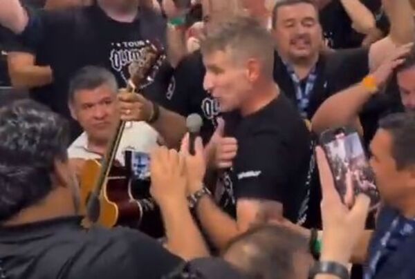 ¡Qué talento! Martín Palermo, el alma de la farra en la noche de los campeones