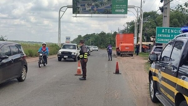 Caminera pide prudencia en ruta ante aumento de accidentes viales