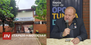 GOBERNACIÓN GARANTIZA AGUA POTABLE PARA LA ESCUELA CLEMENTINA IRRAZÁBAL DE ENCARNACIÓN - Itapúa Noticias