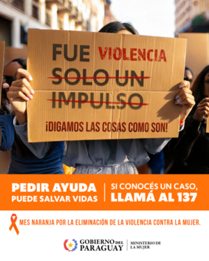 Ministerio de la Mujer y MITIC desarrollan campaña para eliminar la violencia contra las mujeres