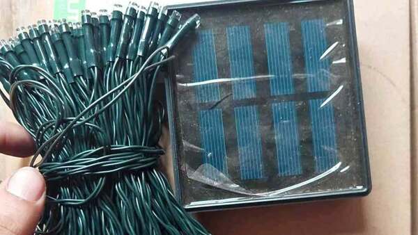 Lucecitas a energía solar causan furor y no son peligrosas para niños