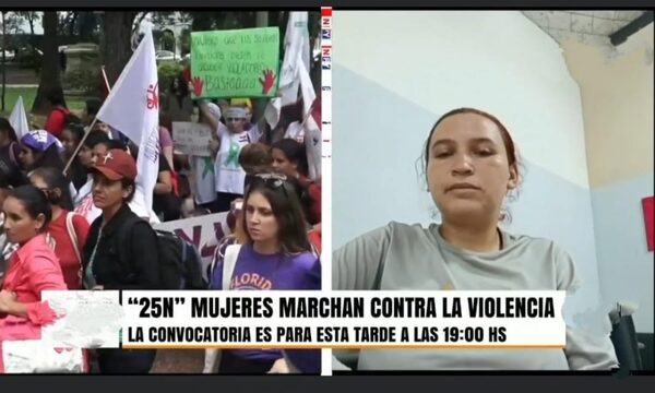 25N: MUJERES SE MANIFIESTAN Y EXIGEN EL FIN DE LA VIOLENCIA DESDE LA NIÑEZ