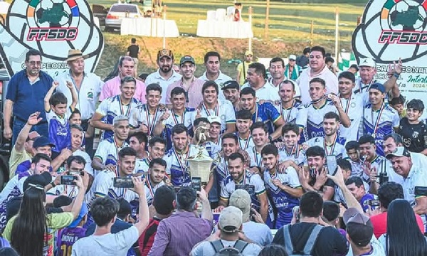 Campo 9 goleó a Caaguazú y se alzó con el título de Campeón Departamental - OviedoPress