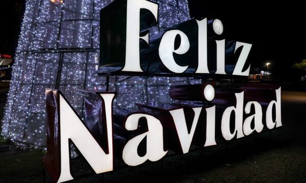 Hernandarias se viste de Navidad con apoyo de Itaipu