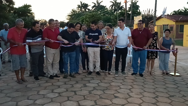 Inauguran mejoras de adoquinado y ampliación de red cloacal en el barrio Centro, sector Santo Rey, de Concepción