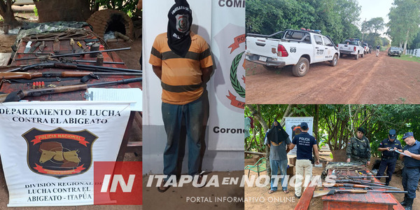 DETENCIÓN E INCAUTACIONES EN OPERATIVO CONTRA EL ABIGEATO EN CORONEL BOGADO - Itapúa Noticias