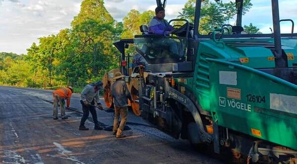 Concluye la pavimentación asfáltica del acceso a puerto Campichuelo, en Itapúa