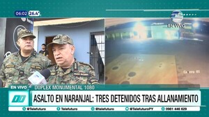 Asalto en Naranjal: Tres detenidos tras allanamientos simultáneos