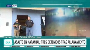 Reportan 3 detenidos por el asalto al banco de Naranjal