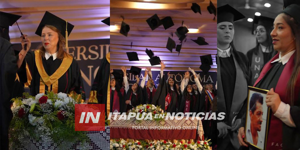 EXITOSO ACTO DE GRADUACIÓN DE NUEVOS PROFESIONALES DE LA UNAE EN LAS COLONIAS UNIDAS - Itapúa Noticias