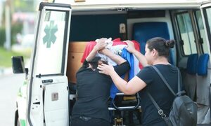 (GALERIA) Triste recibimiento: llegaron los restos de paraguaya fallecida en España