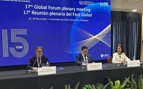 Foro global de la OCDE reconoce avances del Paraguay en la lucha contra la evasión fiscal - .::Agencia IP::.