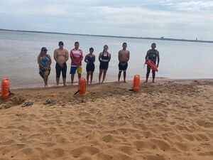 Descenso en la cantidad de aspirantes para el plantel de guardavidas de Encarnación