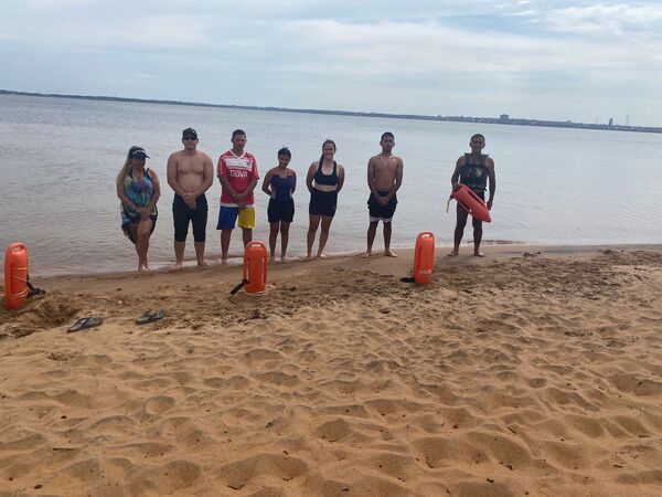 Descenso en la cantidad de aspirantes para el plantel de guardavidas de Encarnación