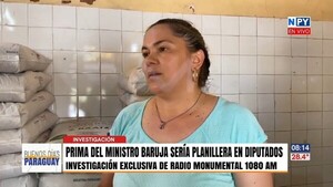 Prima del ministro Baruja cobra salario en Diputados pero trabaja en su negocio en Paraguarí