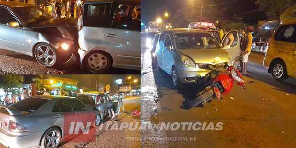 CONDUCTOR ALCOHOLIZADO PROVOCÓ GRAVE ACCIDENTE EN TOMÁS R. PEREIRA - Itapúa Noticias