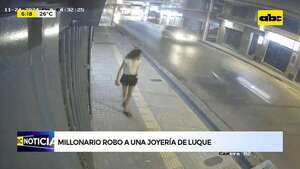 Detenida por millonario robo a joyería de Luque: tiene orden de captura en Argentina - ABC Noticias - ABC Color