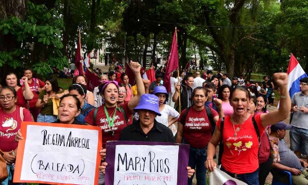 #25N: mujeres marcharon por un Paraguay sin violencia – Prensa 5