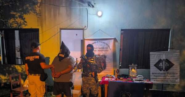 Diario HOY | Agente penitenciario detenido en operativo con drogas y armas incautadas