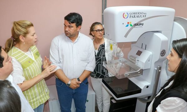 Habilitan salas de mamografías en hospitales de Minga y Franco