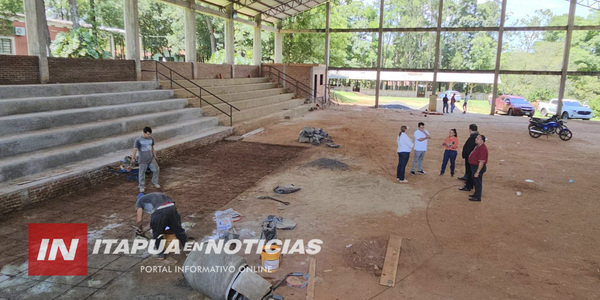 MILLONARIA INVERSIÓN EN EL PREDIO DEL COMITÉ DE PRODUCTORES DE PASO GÜEMBÉ PARA LA FIESTA DE LA SANDÍA - Itapúa Noticias