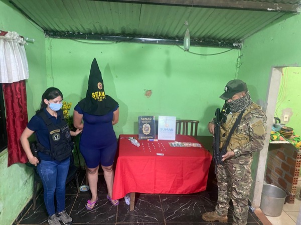 Detienen a mujer por tráfico de crack en Ciudad del Este: involucraba a menores - ADN Digital