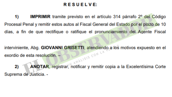 Juez se opone a desestimación en caso de abuso a menor y se remite expediente a Fiscal General