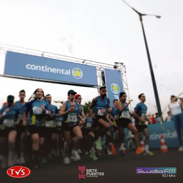 BANCO CONTINENTAL PRESENTA LA 45ª EDICIÓN DE LA MEDIA MARATÓN DEL ASFALTO EN ENCARNACIÓN - TVS