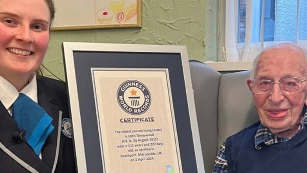 Muere el hombre más longevo del mundo a los 112 años en el Reino Unido