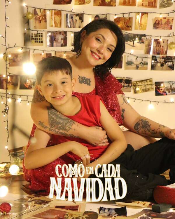 Andrea Valobra, emocionada porque lanzará un tema navideño en colaboración con su hijo Tino - Gente - ABC Color