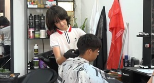 "Mita'i barbero": Con tan solo 12 años, niño sobresale en la barbería - Unicanal