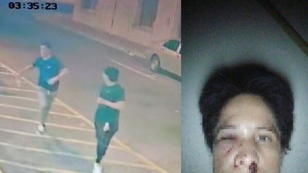 Video: Busca al joven que le tocó la nalga y golpeó a su amiga