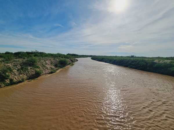 Repunte alentador del río Pilcomayo: Gral. Diaz recibió importante caudal