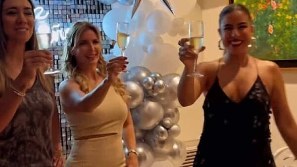 ¡Mirá cómo fue el festejo de cumple de Male Caballero como soltera recuperada!
