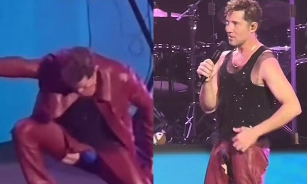 [VIDEO] A David Bisbal se le vio casi todo en pleno show: “¡Se me ha roto todo!”