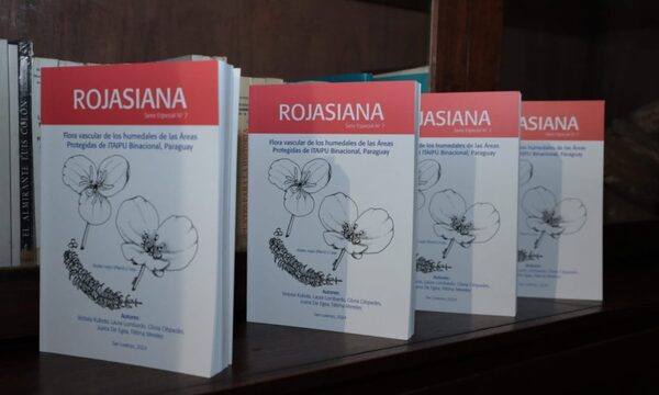 Presentan libro sobre la flora vascular de los humedales de las áreas protegidas de ITAIPU